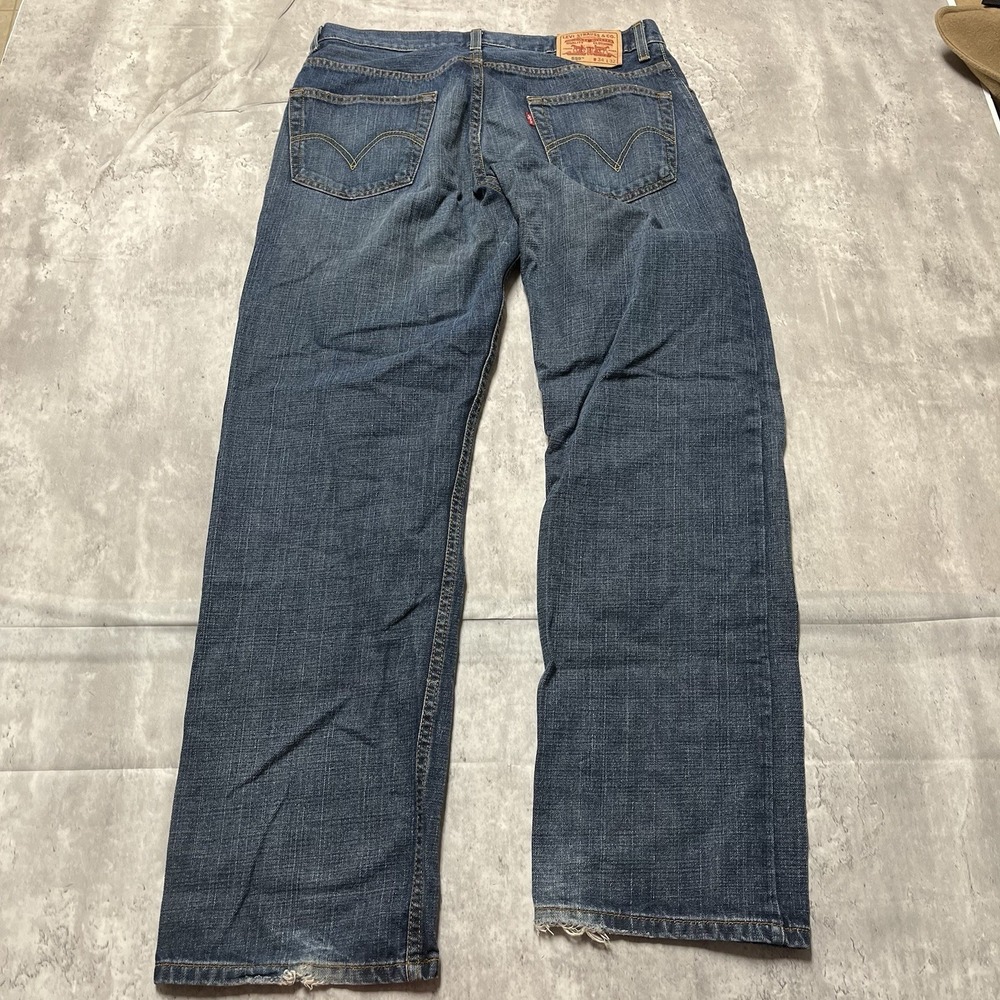 Vintage Levis 559 Jeans Mens Blue Relaxed Straight Baggy 34x32 Tag Y2K - Picture 8 of 14